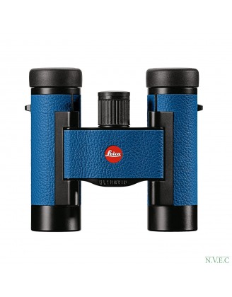 Бинокль Leica Ultravid 8x20 Capri blue (водонепрониц.,азотозаполн., стильная цветная кожа)