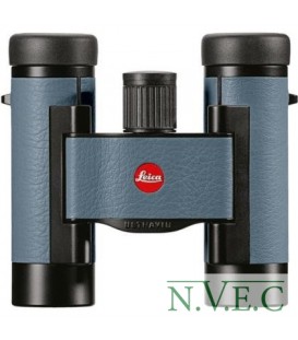 Бинокль Leica Ultravid 8x20 Pigeon Blue (водонепрониц.,азотозаполн., стильная цветная кожа)