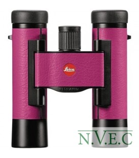 Бинокль Leica Ultravid 10x25 pink (водонепрониц.,азотозаполн., стильная цветная кожа)