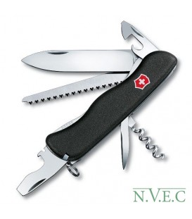 Нож складной, мультитул Victorinox FORESTER  (111мм, 12 функций), черный 0.8363.3